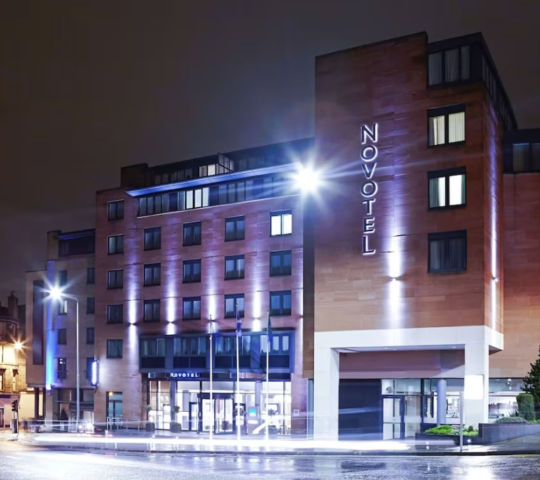 4 nights at the Novotel Edinburgh Centre